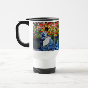 Caneca Térmica Mãe e Criança Monet no Jardim