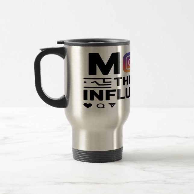Caneca Térmica Mãe: O Influenciador OG (Esquerda)