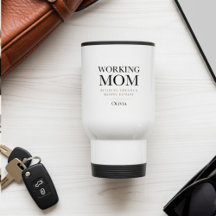 Mãe Trabalhadora Personalizada – Presente Personal