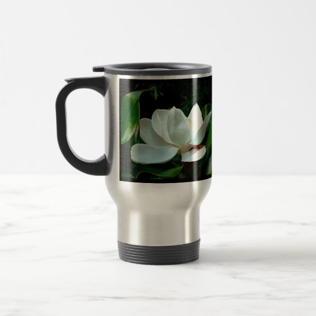 Caneca Térmica Magnólia Closeup (Esquerda)
