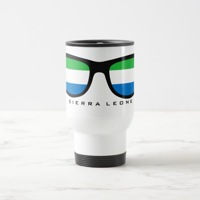 Caneca Térmica Mágulos personalizados do Sierra Leone Shades (Centro)