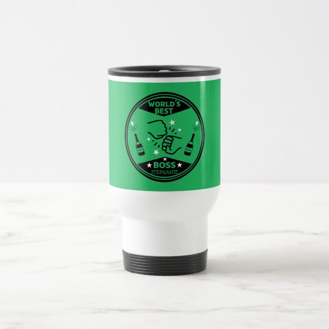 Caneca Térmica Maior Chefe do Mundo (Centro)
