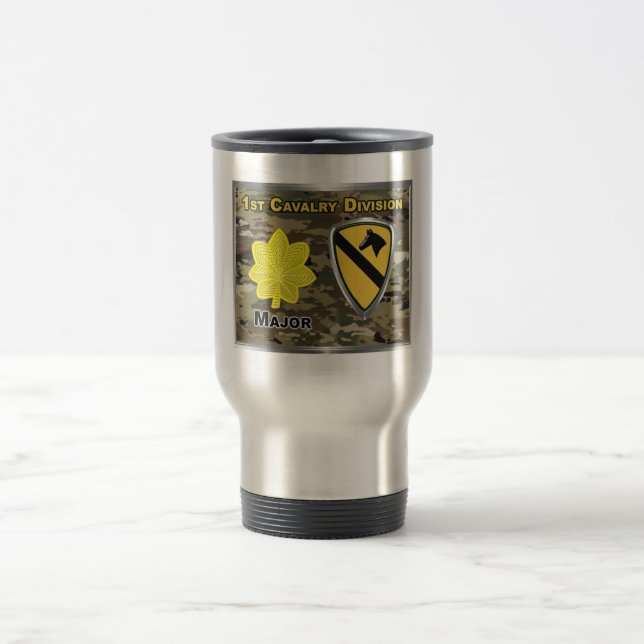 Caneca Térmica Major da 1ª Divisão de Cavalaria (Centro)