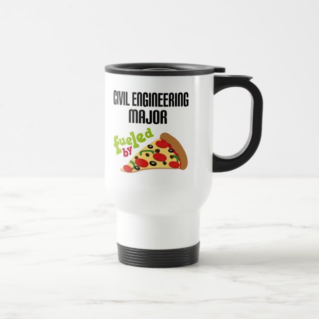 Caneca Térmica Major da engenharia civil (Direita)