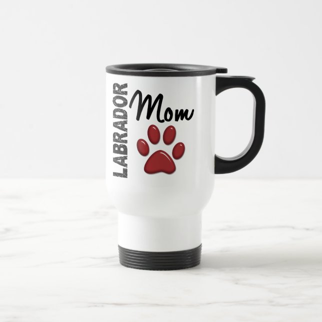 Caneca Térmica Mamã 2 de labrador retriever (Direita)
