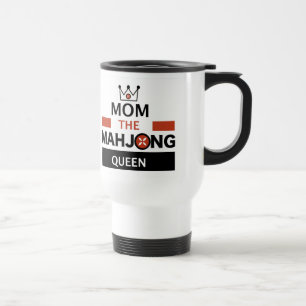 Caneca Térmica MAMÃ a rainha de Mahjong