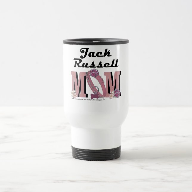 Caneca Térmica MAMÃ de Jack Russell (Centro)