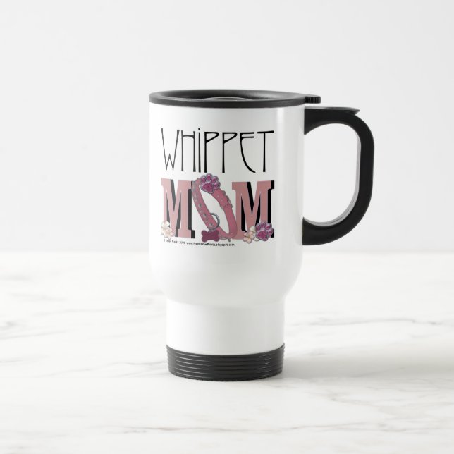 Caneca Térmica MAMÃ de Whippet (Direita)