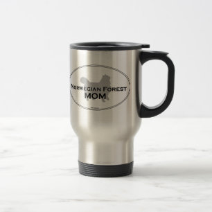 Caneca Térmica Mamã norueguesa da floresta