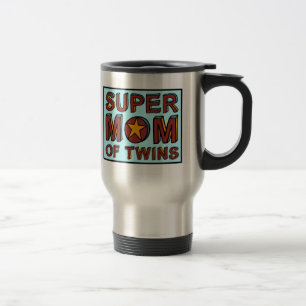 CANECA TÉRMICA MAMÃ SUPER DOS GÊMEOS