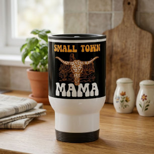 Caneca Térmica Mamãe de Cidade Pequena Dia das Mães Western Úni