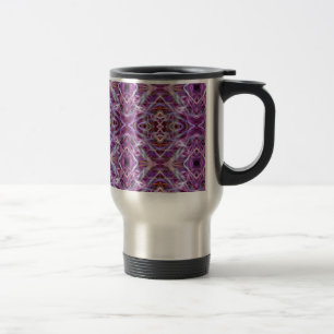 Caneca Térmica Mandala Gráfico Rosa