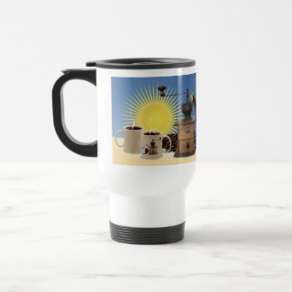 Caneca Térmica Manhã a nivelar o café