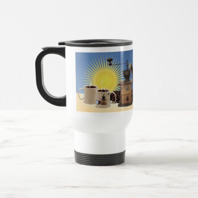 Caneca Térmica Manhã a nivelar o café (Esquerda)