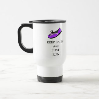 Caneca Térmica Mantenha a Calma e Corra