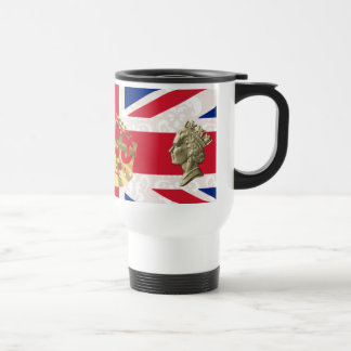 Caneca Térmica Mantenha a calma e o reino sobre