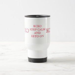 CANECA TÉRMICA MANTENHA CALMA E KETO EM MUG