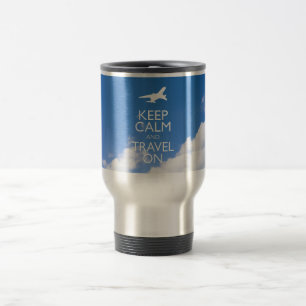 CANECA TÉRMICA MANTENHA CALMA E VIAGEM
