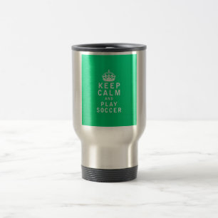 Caneca Térmica Mantenha o futebol da calma e do jogo