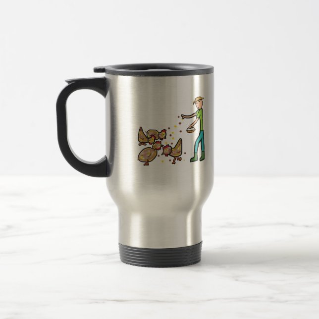 Caneca Térmica Manutenção de frango (Esquerda)
