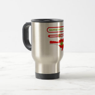 CANECA TÉRMICA MAPA DE SANTA CATARINA. SAMER BRASIL