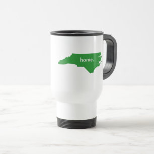Caneca Térmica Mapa do estado da silhueta doméstica da Carolina