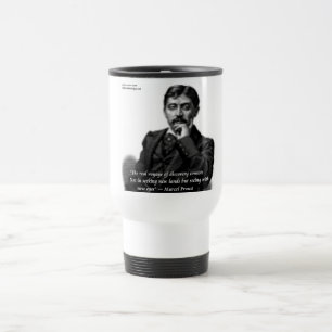 Caneca Térmica Marcel Proust & Citação Famosa