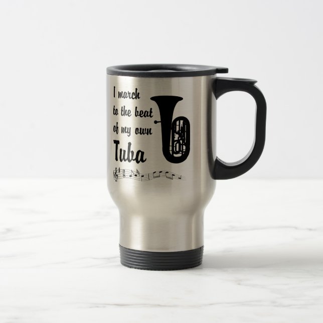 Caneca Térmica Março à batida: Tuba (Direita)