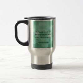 Caneca Térmica Marcus Aurelius: Conquiste a raiva, encontre a paz