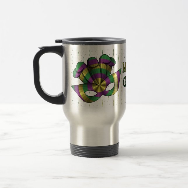Caneca Térmica Mardi Gras Mask Mug (Esquerda)