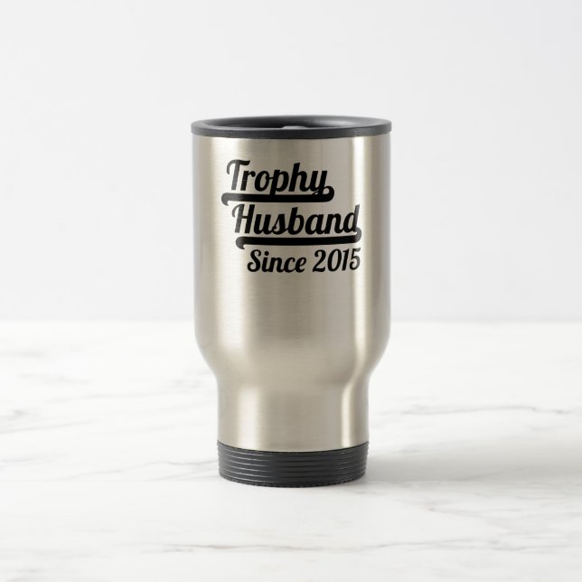 Caneca Térmica Marido do troféu desde 2015 (Centro)