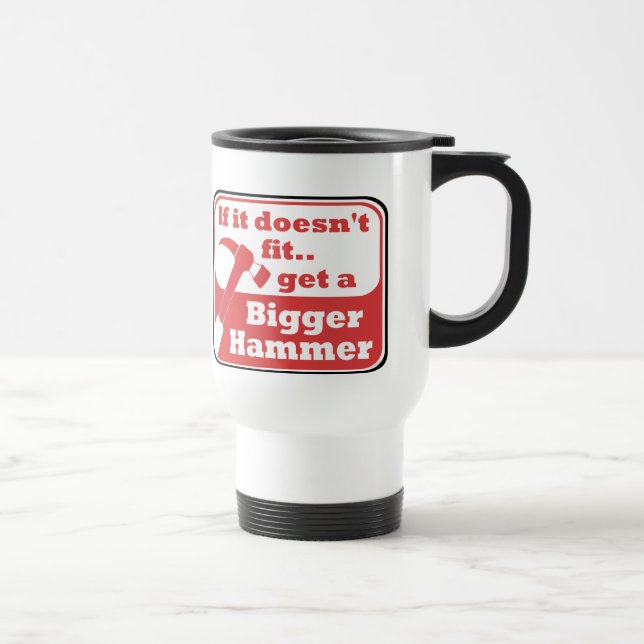Caneca Térmica Martelo mais grande (Direita)