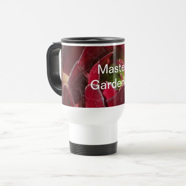 Caneca Térmica Master Gardener Plant Succulent Photo Landscaper (Frente Esquerda)