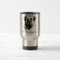 Mastiff Happy Face Mug