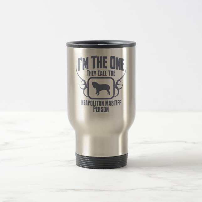 Caneca Térmica Mastiff napolitana (Centro)