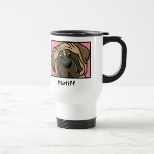 Caneca Térmica Mastiff quadrado dos desenhos animados