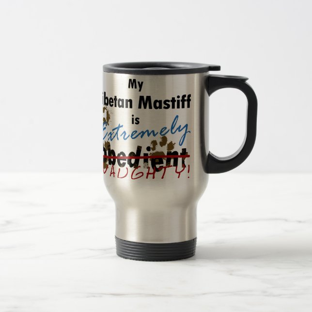 Caneca Térmica Mastiff tibetano extremamente impertinente (Direita)