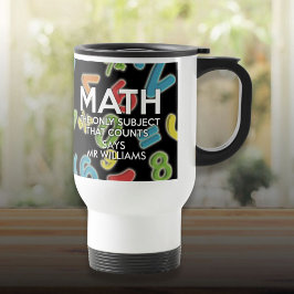 Caneca Térmica Matemática Personalizada O Único Assunto Que Conta