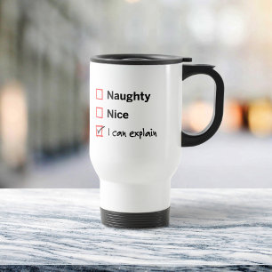 Caneca Térmica Mau ou Bonzinho - Posso Explicar
