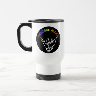 Caneca Térmica Maui - Pratique Aloha Shaka (enforque-se)