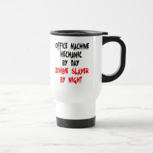 Caneca Térmica Mecânica da máquina de escritório da Zombie Slayer