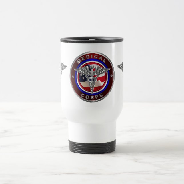 Caneca Térmica Médico Corpo Veterano (Centro)