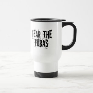 Caneca Térmica Medo engraçado as tubas