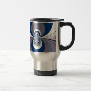 Caneca Térmica Meio Azul
