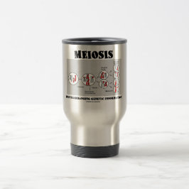 Caneca Térmica Meiose Apenas Reorganizando Informações Genéticas