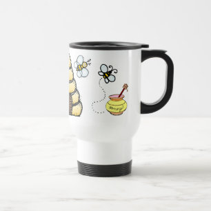 Caneca Térmica Mel fresco com seu chá!