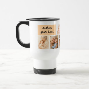 Caneca Térmica Melhor Avô de Todos Colagem de Fotos Dia dos Avós