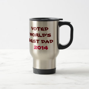 Caneca Térmica Melhor copo votado do viagem do pai