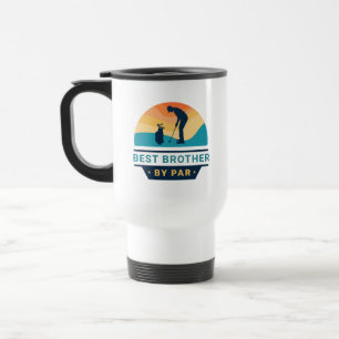 Caneca Térmica Melhor Irmão Pelo Par Retro Golf Lover Novidade