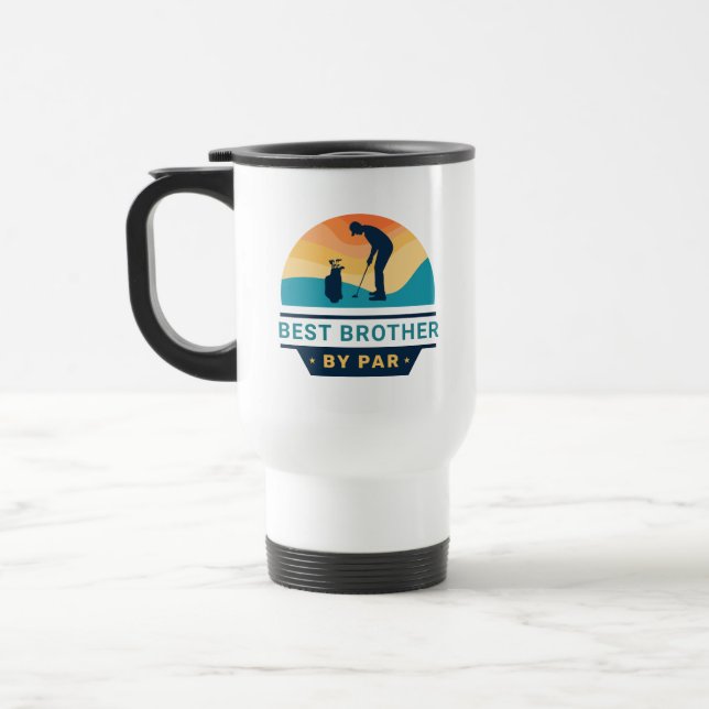 Caneca Térmica Melhor Irmão Por Par Retro Golf Novelty (Esquerda)